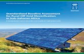 Standardized Baseline Assessment for Rural Off …...Standardized Baseline Assessment for Rural Off-Grid-Electrification in Sub-Saharan Africa A standardization tool to streamline