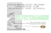 NEIGHBORHOOD BOARD HANDBOOK FOR PLANNING AND ZONING · 2019-11-04 · 1 | Page Neighborhood Board Information Handbook Introduction This publication has been prepared to assist the