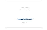 Operator’s Manual - Microplex Printware · MICROPLEX Operator’s Manual SOLID F60 Edition 1.3 This MICROPLEX product and its consumables are designed and tested according to strict
