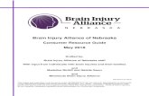 Brain Injury Alliance of Nebraska · 2018-07-11 · BIA-NE Mission & Vision BIA-NE Mission: To create a better future for all Nebraskans through brain injury prevention, education,