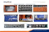 TRACK RECORD – PRODUCTIONTrack Record Mizco has been Manufacturing and supplying switchboards to Domestic, Commercial, Industrial, Mining, and Marine & Offshore clients both locally