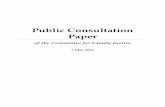 Public Consultation Paper - Ministry of Law...divorces and family disputes in Singapore. Since 1980, the number of divorces in Singapore has more than quadrupled. Each year, about
