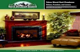 Tahoe Direct-Vent Fireplaces - Ressler Propane · 2020-04-05 · Tahoe Direct-Vent Fireplaces. Deluxe, Premium, and Luxury . Tahoe DVX36FP Direct-Vent Fireplace with Banded Brick