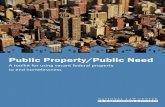 A toolkit for using vacant federal property to end ... · improvements to the federal law under the Federal Assets Sale and Transfer Act of 2016 (FAST Act.) The FAST Act reforms how