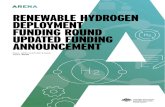 RENEWABLE HYDROGEN DEPLOYMENT · A project is required to involve the deployment of a new-build electrolyser that satisfies the above conditions as part of either a brownfield or