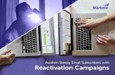Awaken Sleepy Email Subscribers with Reactivation Campaigns · a mobile device compared to only 25% on a computer and 11% on a tablet.Furthermore, over 50% of all emails delivered