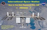 International Space Station - NASA · •Training Products and Procedures •Safety Review Packages •Hardware Verification Data •Software Verification Data Payload Developer Inputs