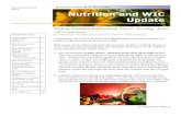 Nutrition and WIC Services Nutrition and WIC 2013.pdfآ  Nutrition and WIC Update January/February Nutrition
