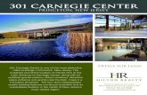 301 CARNEGIE CENTER - Commercial Flyers/301... · 2014-04-09 · n Convenient taxi and limousine service n Airports: n Trenton Mercer Airport (TTN) 12 miles n Newark Liberty International