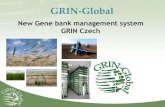 New Gene bank management system GRIN Czech The Germplasm Resources Information Network (GRIN) is superior