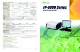 FP-8000 Series Brochureweb.unideb.hu/uh9v32/muszer2/jasco_technical.pdf · Spectra of fluorescein solutions Spectra of quinine sulfate solution 3D spectra measurement of fluorescent