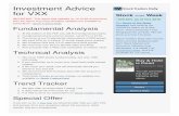 for VXX Stock Week Investment Advice · 2016-10-21 · and answer all of your questions about the economy, stock market, and your investments. Investment Advice for VXX Fundamental