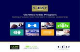 Certified CEO Program - UNE Partnershipsdownloads.unep.edu.au/...Certified-CEO-Program.pdf · The Certified CEO program is designed for business leaders globally (CEOs and senior