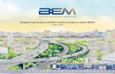 The Amalgamation Bangkok Expressway and Metro Plc. (BEM) · Opportunity to grow from expressway ... Rail Business 816 1,162 -29.78% 2,109 2,373 -11.13% Commercial Development 167