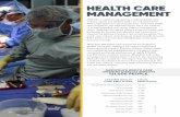 HEALTH CARE MANAGEMENT€¦ · National HealthCare Corp UnitedHealthcare Change Healthcare eviCore Healthcare Brookdale Senior Living Premise Health MEDHOST Inc. 23,627 10,613 6,100