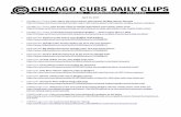 April 10, 2017 Cubs ring in the home season with banner ... · Z ZI have no idea, [ [ Maddon said. Exactly. Z ZIt [ll probably be like a playoff game at Wrigley, a World Series game,