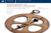 SESSMENT OF AS HISTORICAL THINKINGhistoricalthinking.ca/sites/default/files/files/docs/2012Report_EN.pdf · 4. 2012 ANNuAL MEETING 10 “Assessment of Historical Thinking”: Rationale,