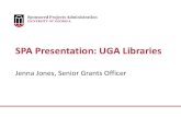 SPA Presentation: UGA Libraries3f6iwu1mrif02clvg22bwb9j-wpengine.netdna-ssl.com/.../9/...presenta… · presentation to help faculty navigate budget development •Contact SPA for