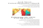 Arch Street United Methodist Churcharchstreetumc.org/wp-content/uploads/2017/02/Bulletin-February-19 … · 19-02-2017  · Please see the events page on our web site: for the full
