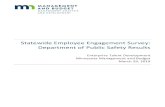 Statewide Employee Engagement Survey: Department of Public ... · 29/3/2019  · employee engagement. Survey methodology Due to logistical and budget constraints, MMB invited most,