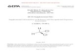 Draft Risk Evaluation for Methylene Chloride ......Draft Risk Evaluation for Methylene Chloride (Dichloromethane, DCM) DCM Supplemental File: Supplemental Information on Releases and