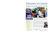 KCSM Tunes Up for Jazz on the Hill...College of San Mateo offers a special enrollment program that provides priority access to matriculation services and enrollment for students who
