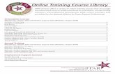 Online Training Course Library...Orientation Courses, Continued Positive Supports Rule (MN Rules, Chapter 9544) Course Name Hours CEUS Nurse/SW Positive Supports Rule 2 hour Function-Specific