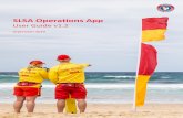 SLSA Operations App...SLSA Operations App | User Guide v1.2 Page 3 of 9 Preparation for Using the SLSA Operations App Clubs, Lifeguard Services and Support Services Clubs, Lifeguards
