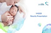 1H2020 Results Presentation€¦ · blood –Haematopoietic Stem Cells (HSCs) Cord Blood Banking ⚫Collection, processing, testing, ... ⚫Analyses cell free foetal DNA in mother’s