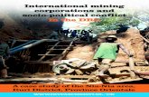 International mining corporations and socio-political ... · operationalizes conflict potentiality in the Nia-Nia area as the intersection of socio-economic imbalances and poli-tical