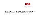 ELECTRICAL SERVICES DESIGN STANDARDSproperty.mq.edu.au/__data/assets/pdf_file/0003/364125/...ELECTRICAL SERVICES Macquarie University 1 Electrical Services – Design Standards 1 SCOPE