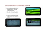 How to setup the Media Guide tablet app - Toshibasupport.toshiba.ca/support/ceg/howto/en/pdf/Media_Guide_tablet_ap… · tablet will ask you to put in a 4 digit pin code. Press the