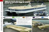 PERFORMANCE PONTOONS Bennington · 2019-07-16 · on a pontoon boat. Final Thoughts This is a solid-built boat that goes the extra mile with its fit and finish work. It’s the perfect