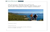 The Economic Significance of Travel to the ... - Lake Tahoe€¦ · impacts of visitors to the North Shore Lake Tahoe Area. Chapter 3 provides a comprehensive view of the area’s