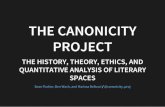 THE CANONICITY Day 2015.pdfآ  Canonicity Type of Work Genre We can download the database at any time