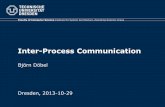 Inter-Process Communicationos.inf.tu-dresden.de/Studium/KMB/WS2013/03-IPC.pdf · 2013-10-29 Communication Slide 10 / 49 IPC Building Blocks – IPC Gate • Referenced through a capability
