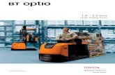 Order Picking Trucks - umw-industries.com.my€¦ · The latest family of low level order picking trucks from TMHE is the BT Optio L-series. This wide range of trucks has been developed