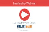 Leadership Webinar - Project Insightdownloads.projectinsight.net/training/leadership...Nov 02, 2016  · © 2016 Academy for Leadership Communication Schedule a customized demo today!