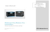 Platinum Pro/Rotem Pro Controllers - Carl Munters · 2020-04-21 · User Manual . Platinum Pro/Rotem Pro Controllers . Climate Controllers for Poultry and Pigs . Ag/MIS/UmRu-2498-01/18