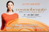 The Ultimate Trade Exhibition for Beauty & Aesthetic, Spa ...€¦ · FACE/MOISTURIZER: Algotherm AlgoTime Expert Youth Wrinkle Cream / Babor Skinovage Advanced Biogen Mimical Control