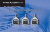LA-1411 LA-1441 LA-4441 Sound Level Meter Brochure1.pdfResume Rated AC output Rated DC output Electrical speciﬁcation SC-2500, SC-3120, SC-2120A Numeric: 1s, bar indicator : 0.1s,