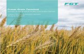 Fraser Grain Terminal · 2018-10-04 · for the terminal to 4 Mt/a, with the 0.5 Mt/a from the existing joint venture grain facility currently operating at the site. The proposed