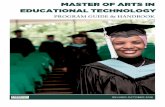 MASTER OF ARTS IN EDUCATIONAL TECHNOLOGYeducation.msu.edu/cepse/maet/documents/MAET-Handbook.pdf · 2018-01-10 · Acceptable Use of Computing Systems, Software, and the University
