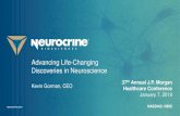 Advancing Life-Changing Discoveries in Neuroscience · Advancing life-changing discoveries in neurology, neuro-endocrinology and psychiatry transparent energetic supportive family