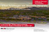 Office/Retail Condos Available The Village at Troon North · 2019-04-23 · ±16,772 SF Total Office/Retail . Condos Sale | Divisible to ±924 SF. Office/Retail Condos Available.
