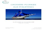 CROISIERE-PLONGEE AUX PHILIPPINES · Philippines Itinerary The following is a sample itinerary of dive sites we may visit during your liveaboard cruise with the Philippine Siren.