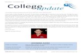 Newsletter College update · Newsletter – 21 October 2014 page 2 CONTACT US: Centralian Senior College Phone: 8959 5500 Email: admin.centraliansc@ntschools.net IMPACT Year 10 Hayley