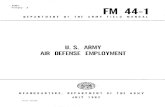 FM 44-1 - BITS62).pdf · 2015-07-12 · FM 44-95A, 26 July 1962, supersedes DA Pamphlet 44-2, 16 June 1958, including C 2, 6 February ... at long ranges in an intense ECM environment.