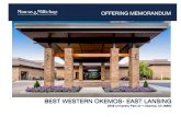 BEST WESTERN OKEMOS- EAST LANSING...corporation's logo or name is not intended to indicate or imply affiliation with, or sponsorship or endorsement by, said corporation of Marcus &