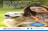 Get coverage and care for what matters most. VPI pet insurance.pdf · Insurance plans are offered and administered by Veterinary Pet Insurance Company in California and DVM Insurance